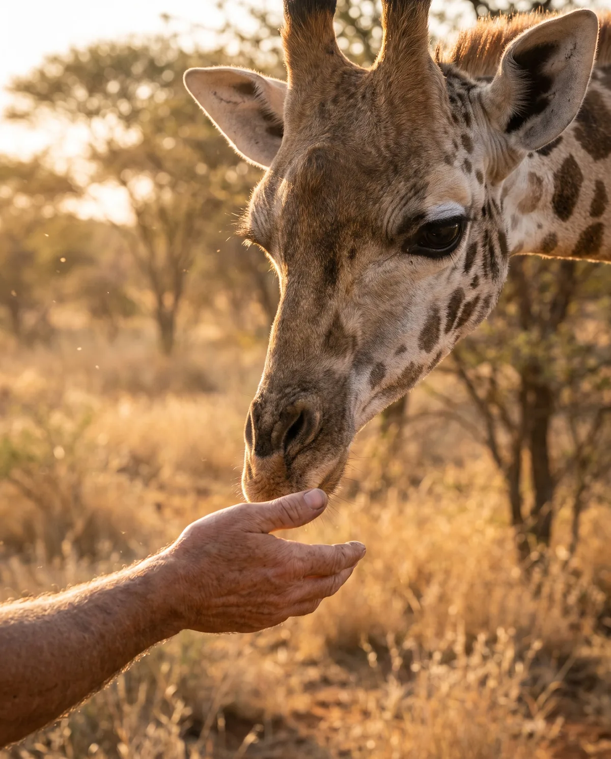 Giraffe encounter